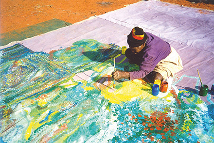 Emily kame kngwarreye painting earths creation