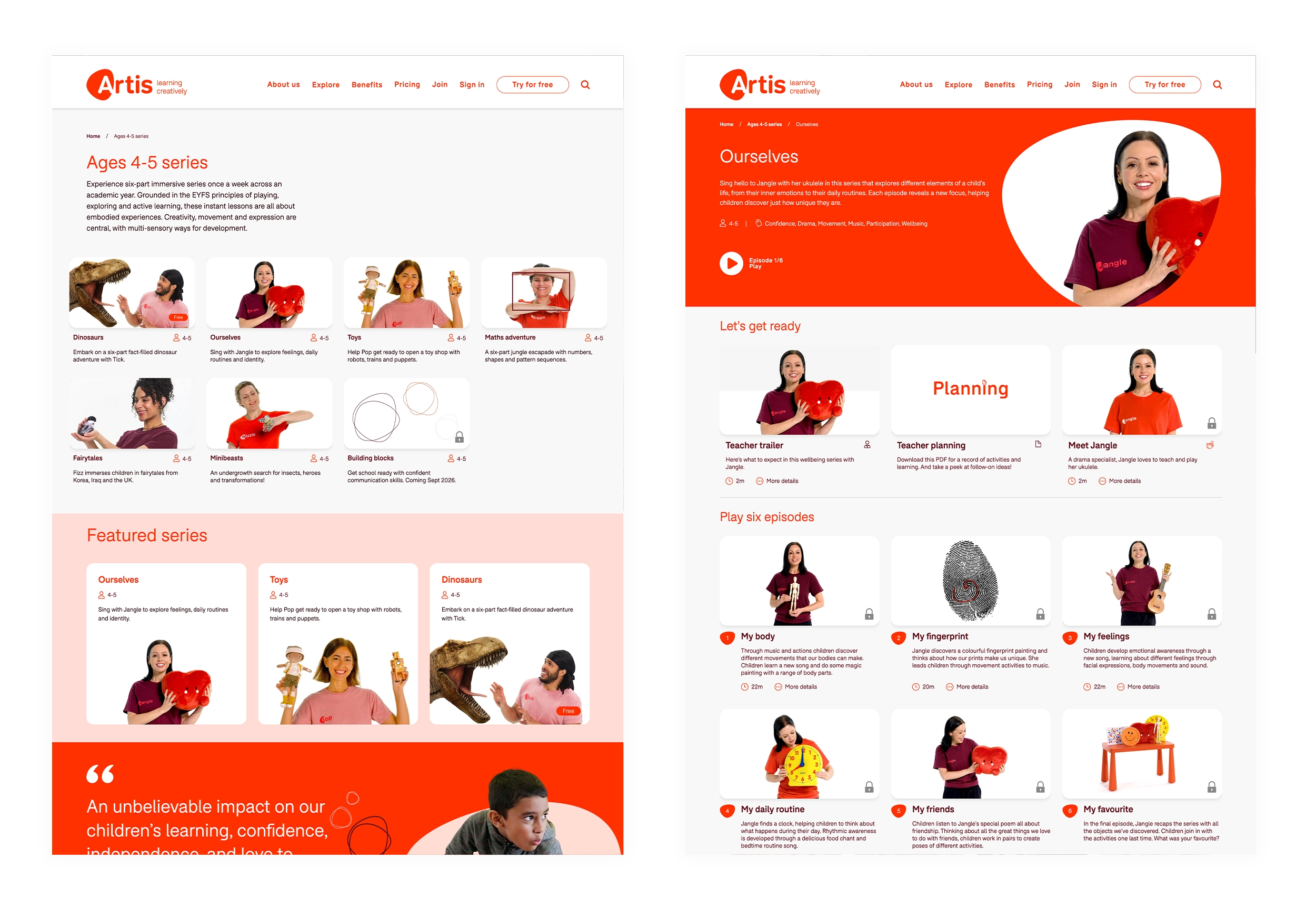 Artis Online website