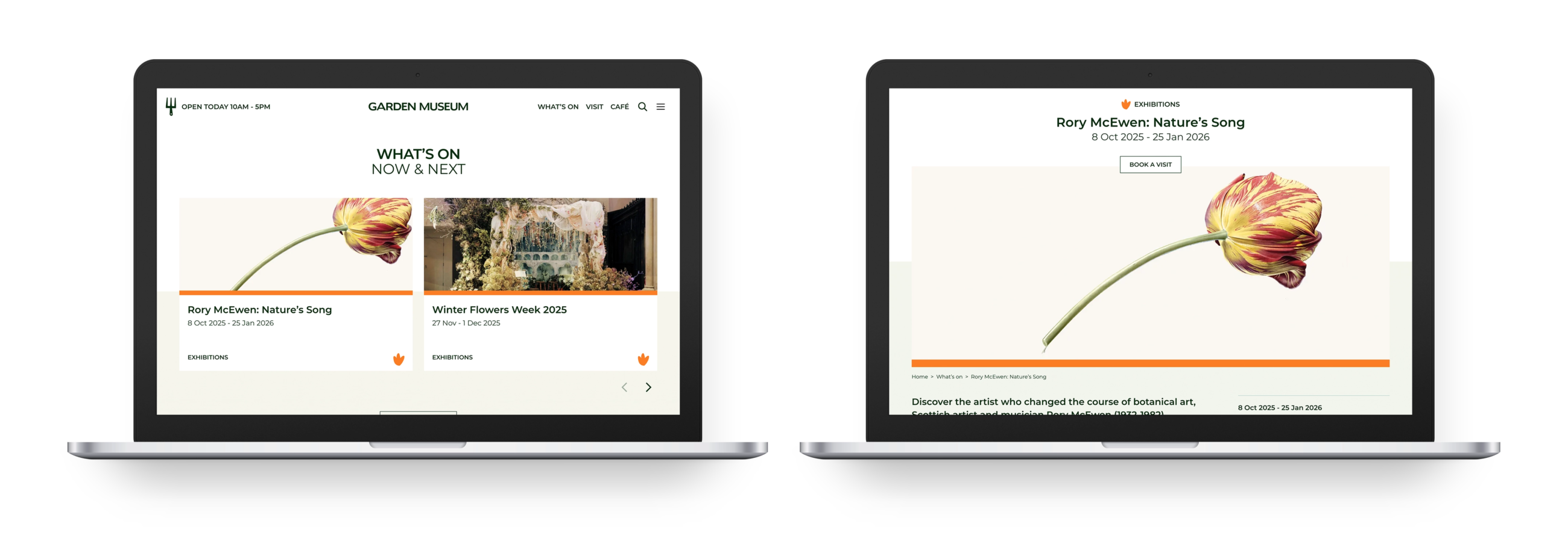 Garden Museum website