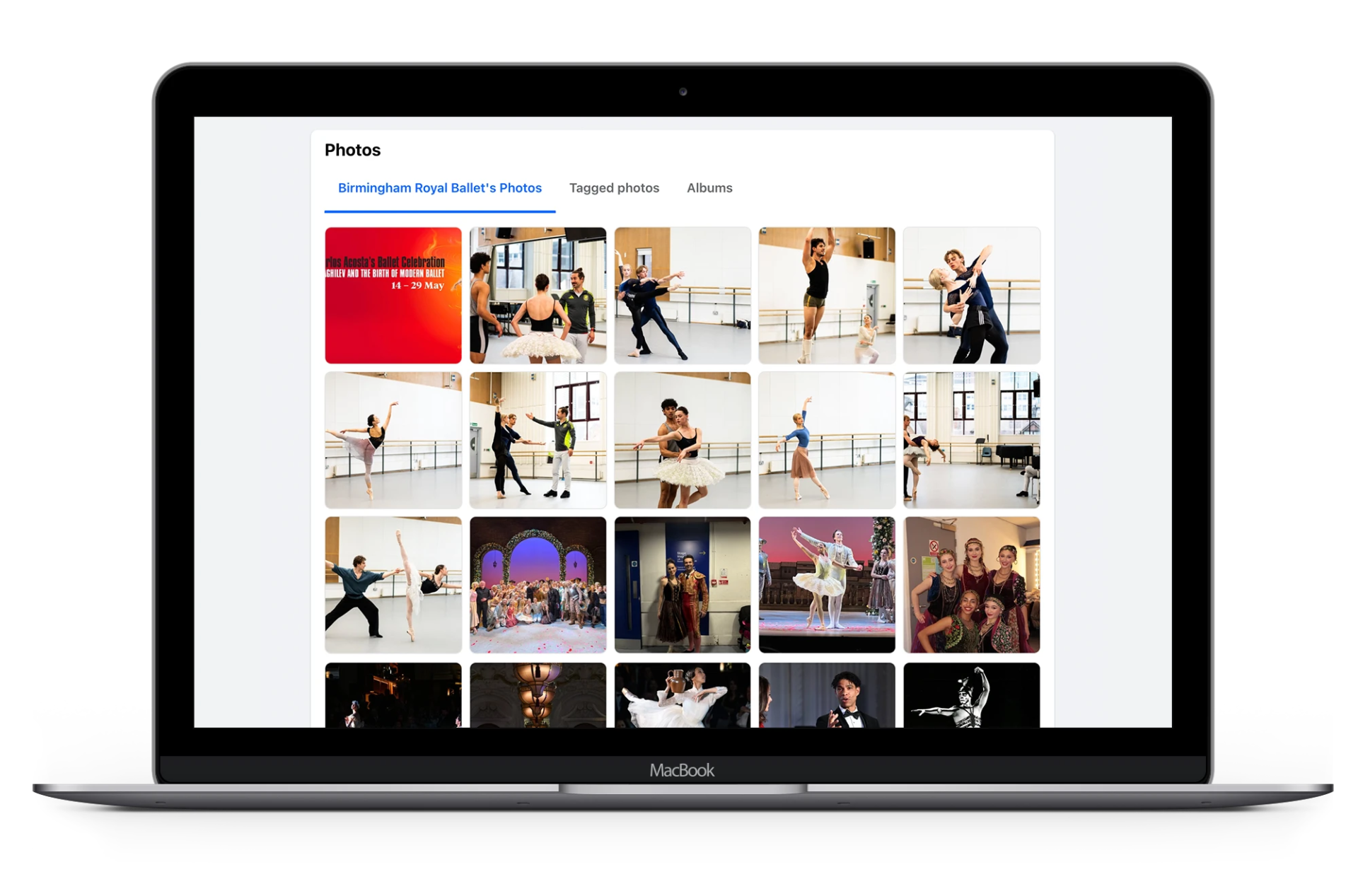 Birmingham Royal Ballet on Facebook