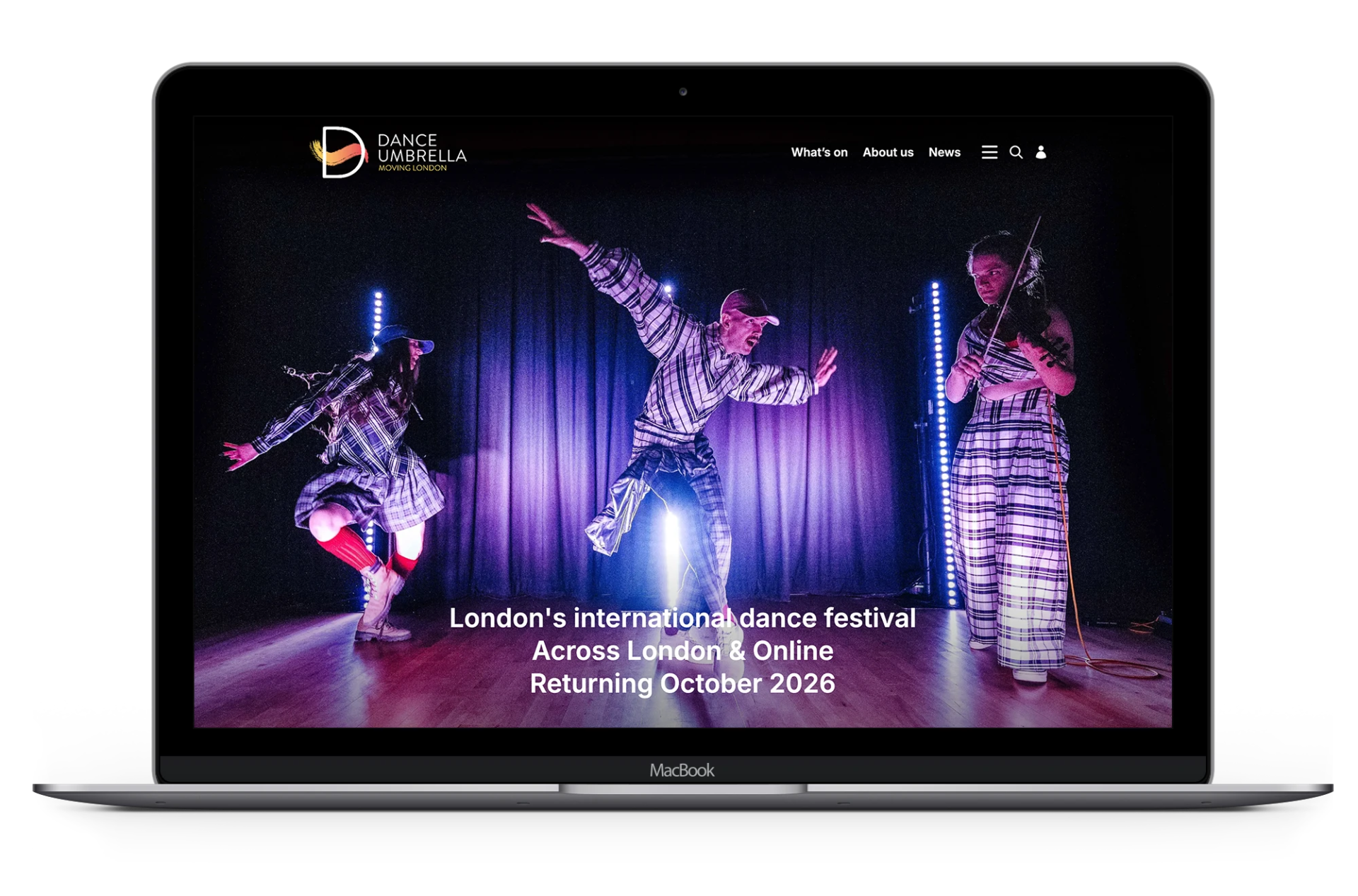 Dance Umbrella website